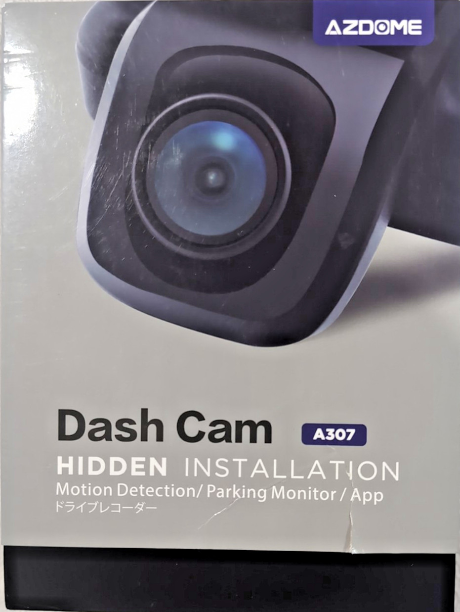 Azdome Dash Cam A307 WiFi Car DVR 150 Degree Wide Angle Lens