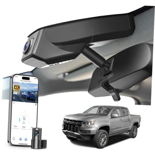 Front 4K & Rear 1080p Dash Cam for Colorado Model A Front 4k & Rear 1080p