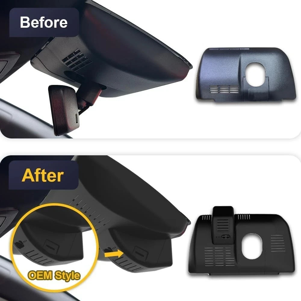 Fitcamx 4K Dash Cam Suitable for Toyota Tacoma 2024-2025