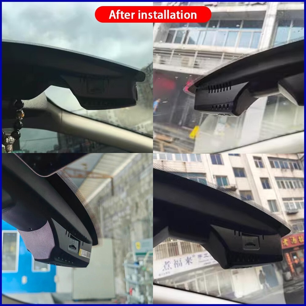 Plug and Play 4K 2160P Wifi DVR Dash Cam Camera For Ford Kuga Escape 2013-2019