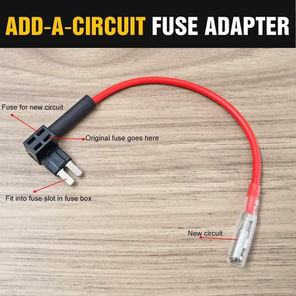 Dash Cam Hardwire Kit, Type C USB Hard Wire Kit 12V-24V to 5V Hardwire Kit with