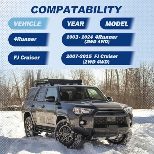 3″ Front + 2″ Rear Full Leveling Lift Kit for 2003-2024 4Runner