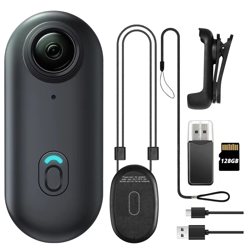 Mini Body Camera Helmet Handlebar Motorcycle Road Sport Cam Battery Body Cam Ful