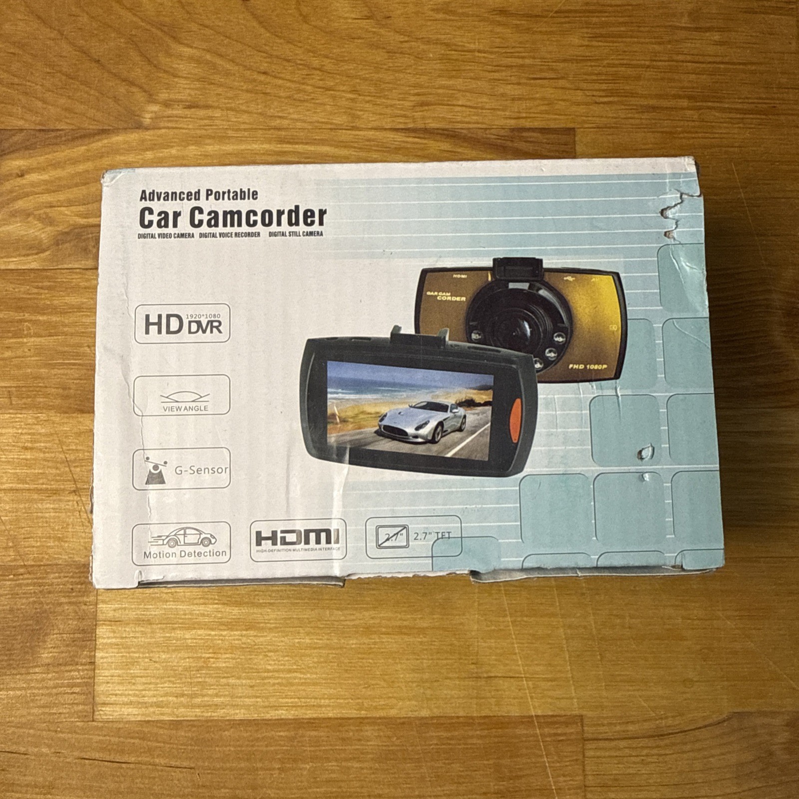 Advanced Portable Car Camcorder New In Box Digital Video Camera