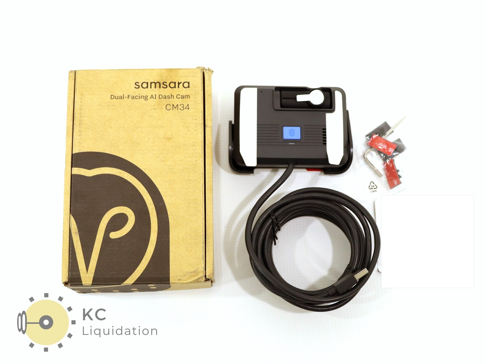 Samsara CM34 Dual-Facing AI Dash Cam