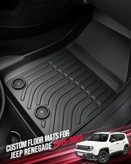 for Jeep Renegade Floor Mats & Cargo Liner 2023 2022 2021 2020 2019 2018 2017