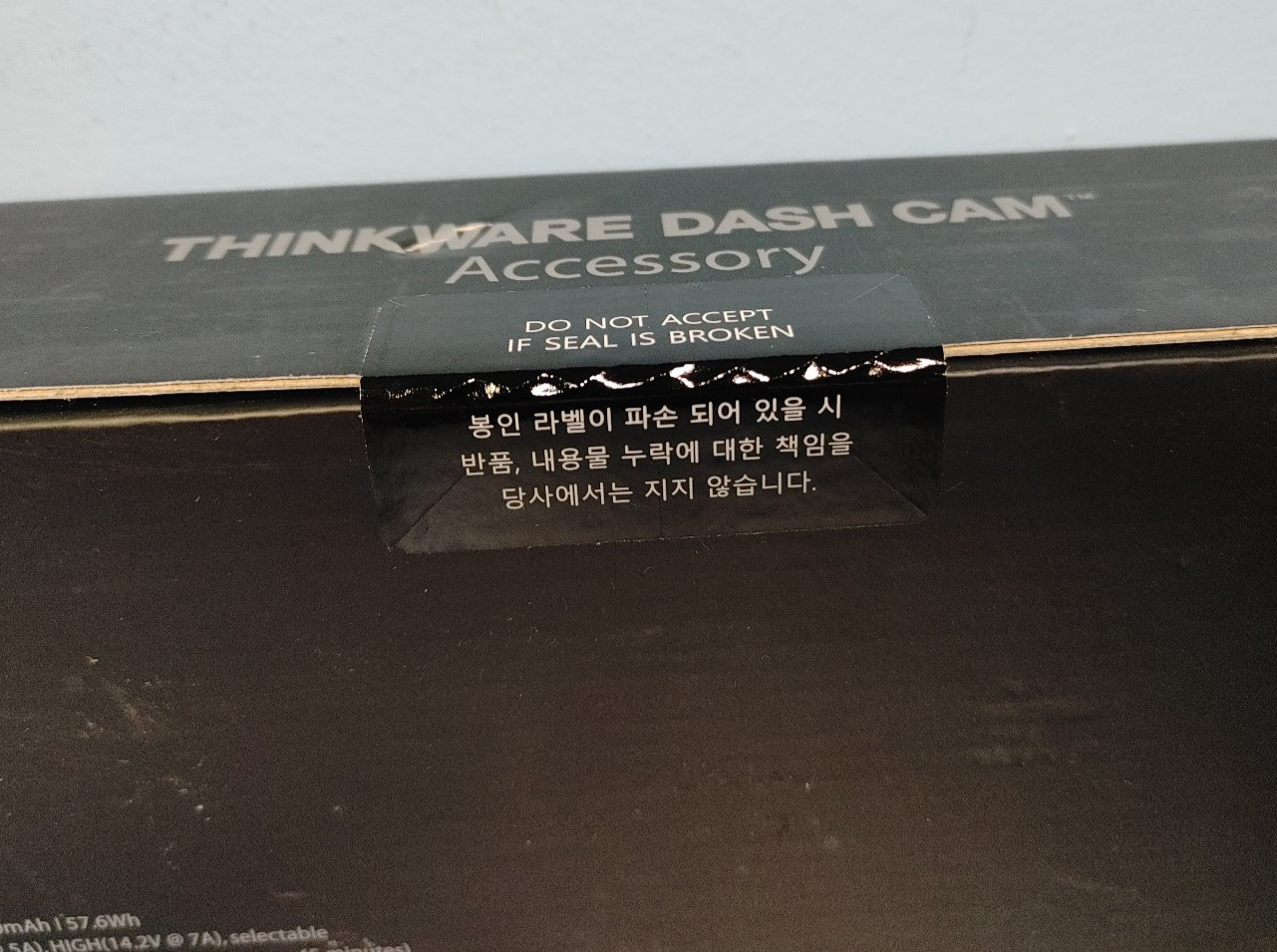Thinkware BAB-50 iVolt Mini External Dash Cam Battery -Sealed