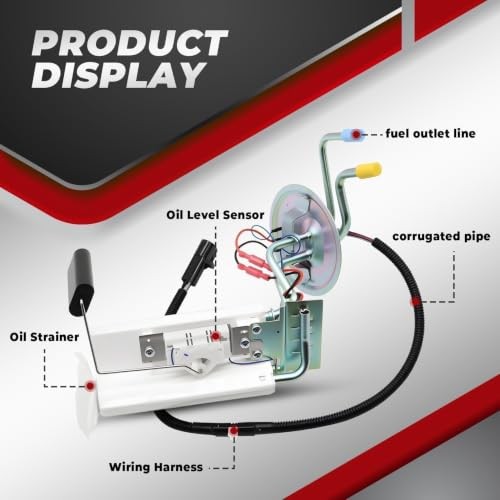 Front & Rear Electric Fuel Pump Fit 1992-1997 F Series 150 250 350 | Replace