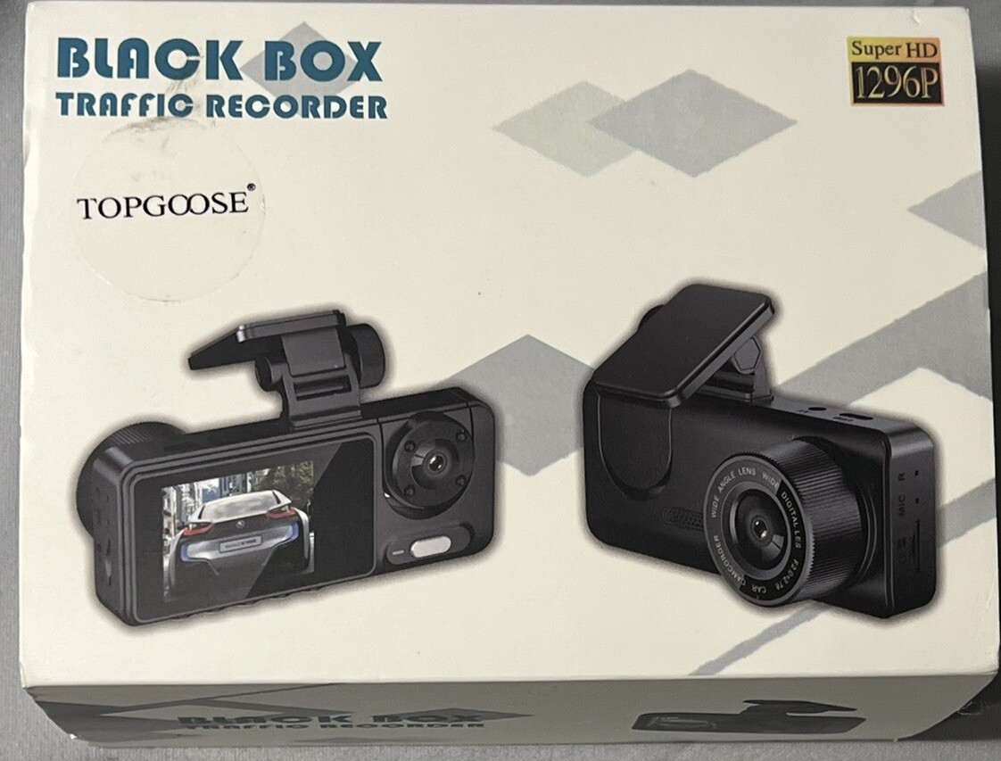 Black Box Traffic Recorder Dash Cam – HD Brand new In box
