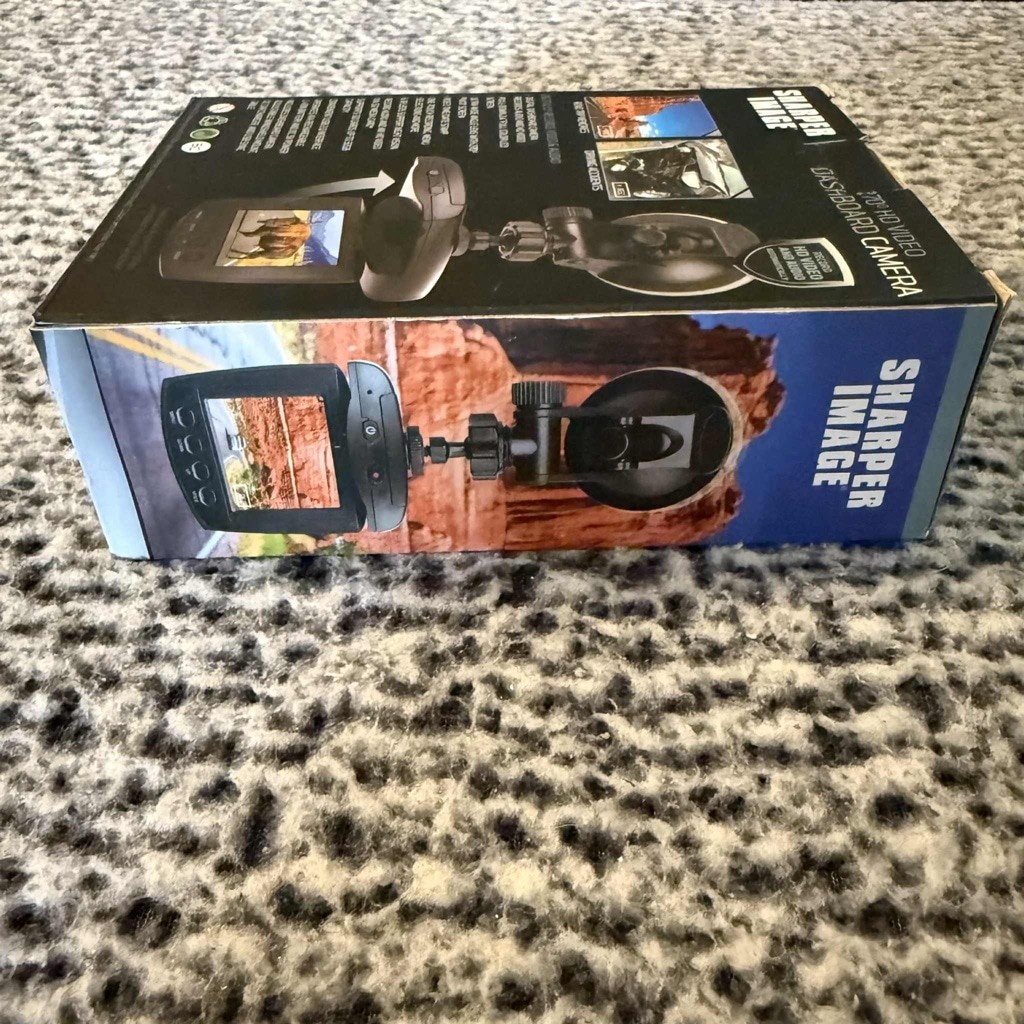 Sharper Image Dashboard Camera 270 HD Video