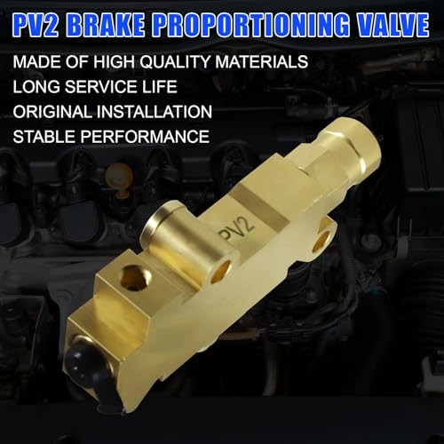 PV2 172-1353 Brass Brake Proportioning Valve Disc/Drum Disc Front Drum Rear