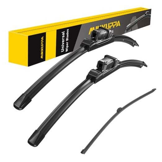 24″+20″+15″ Windshield Wipers Blades Replacement for 2018-2023 Audi Q5, Top