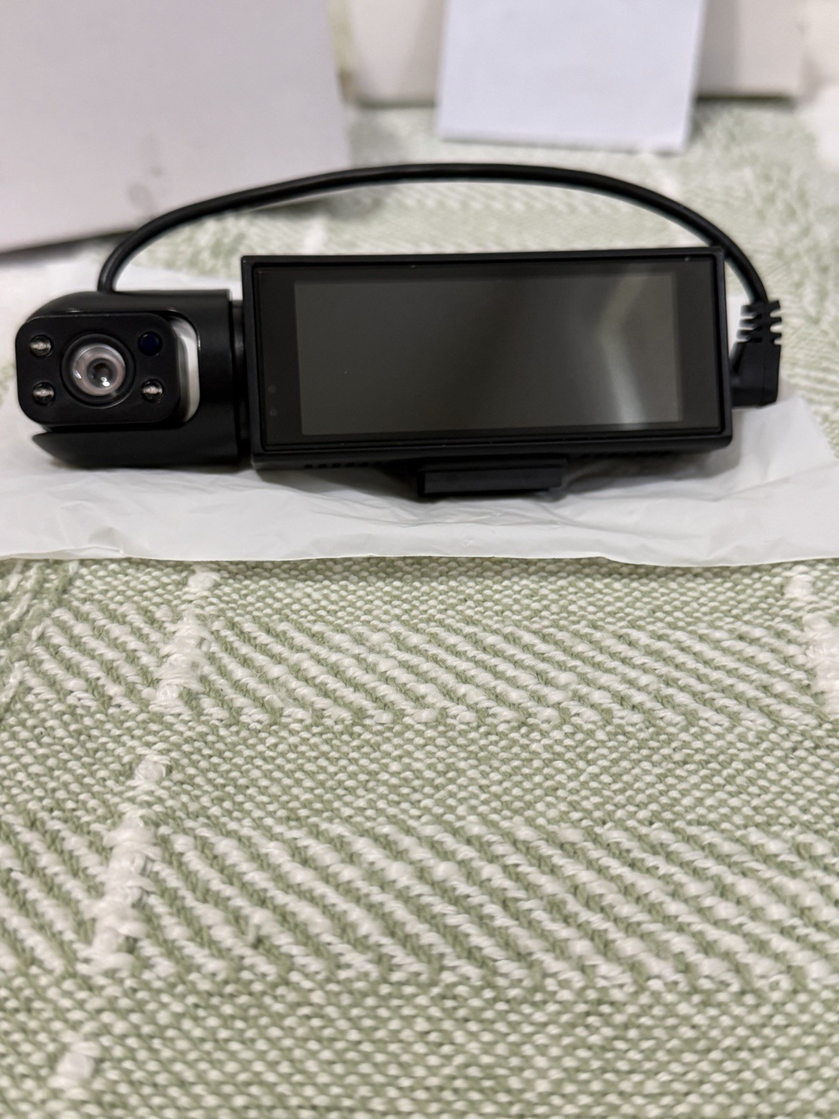 CARDVR / VIDEO DVR Dash Cam 3.16 Inch IPS Screen 1080P HD Camera with Dual Lens