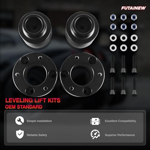 3″ Front and 2″ Rear Leveling Lift Kits for Dodge Ram 1500 2009-2024 4X4 4WD,