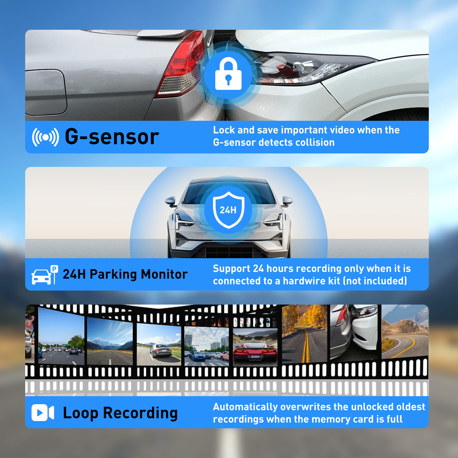 XGODY 4K 11.3Inch Car Stereo Wireless Apple Carplay/Android Auto Touch Screen FM