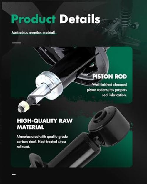 Front Rear 4pcs Shocks for Mitsubishi Outlander Shock Absorbers | Front Rear