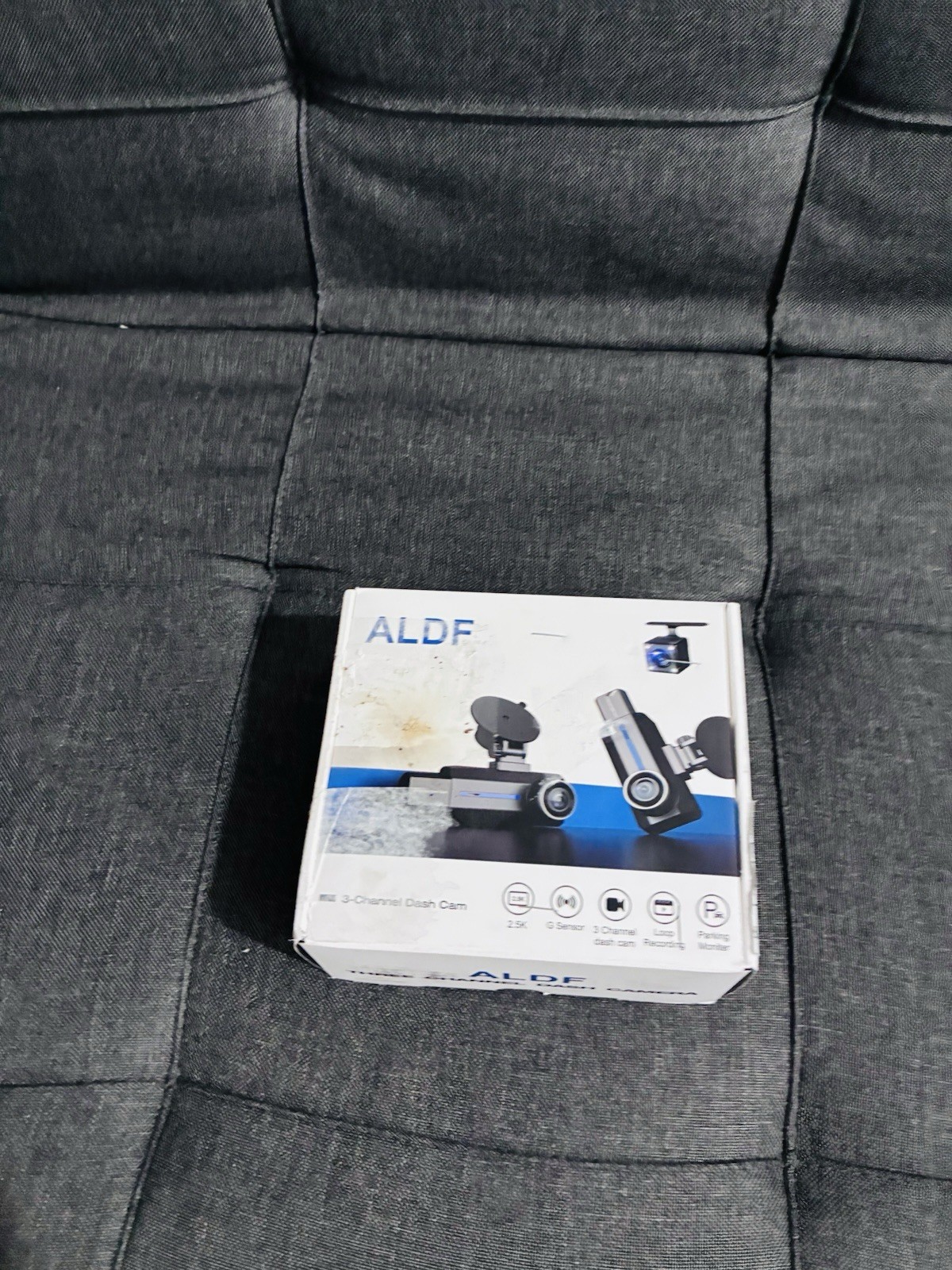 ALDF 3 Channel Dash Cam New In Box 2.5K Loop recording