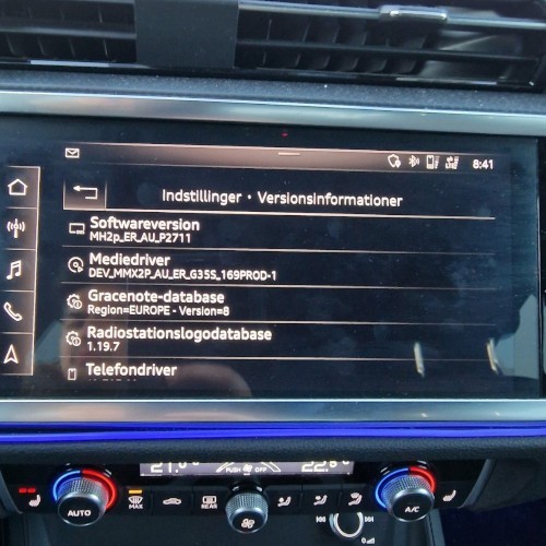 Carplay – Android Auto Activation for A U D I ( MH2P ) + Full screen (remotely)