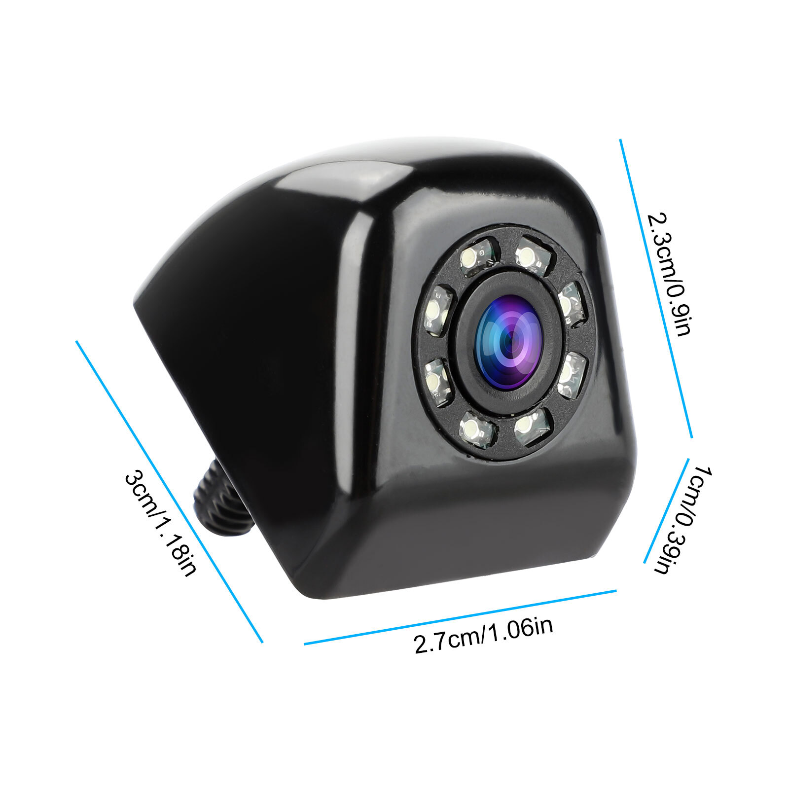 170° CMOS Car Rear View Backup Camera Reverse 8 LED Night Vision Waterproof HD