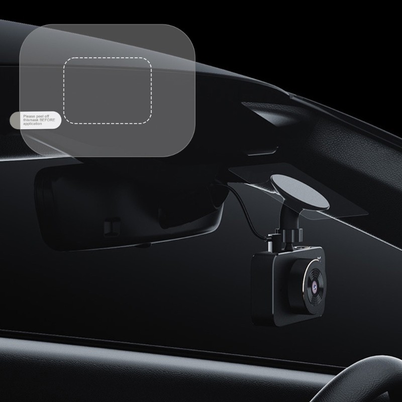 Car Electrostatic Windshield Film Mounting Dashcam Stickers Heat Resistant 10pcs