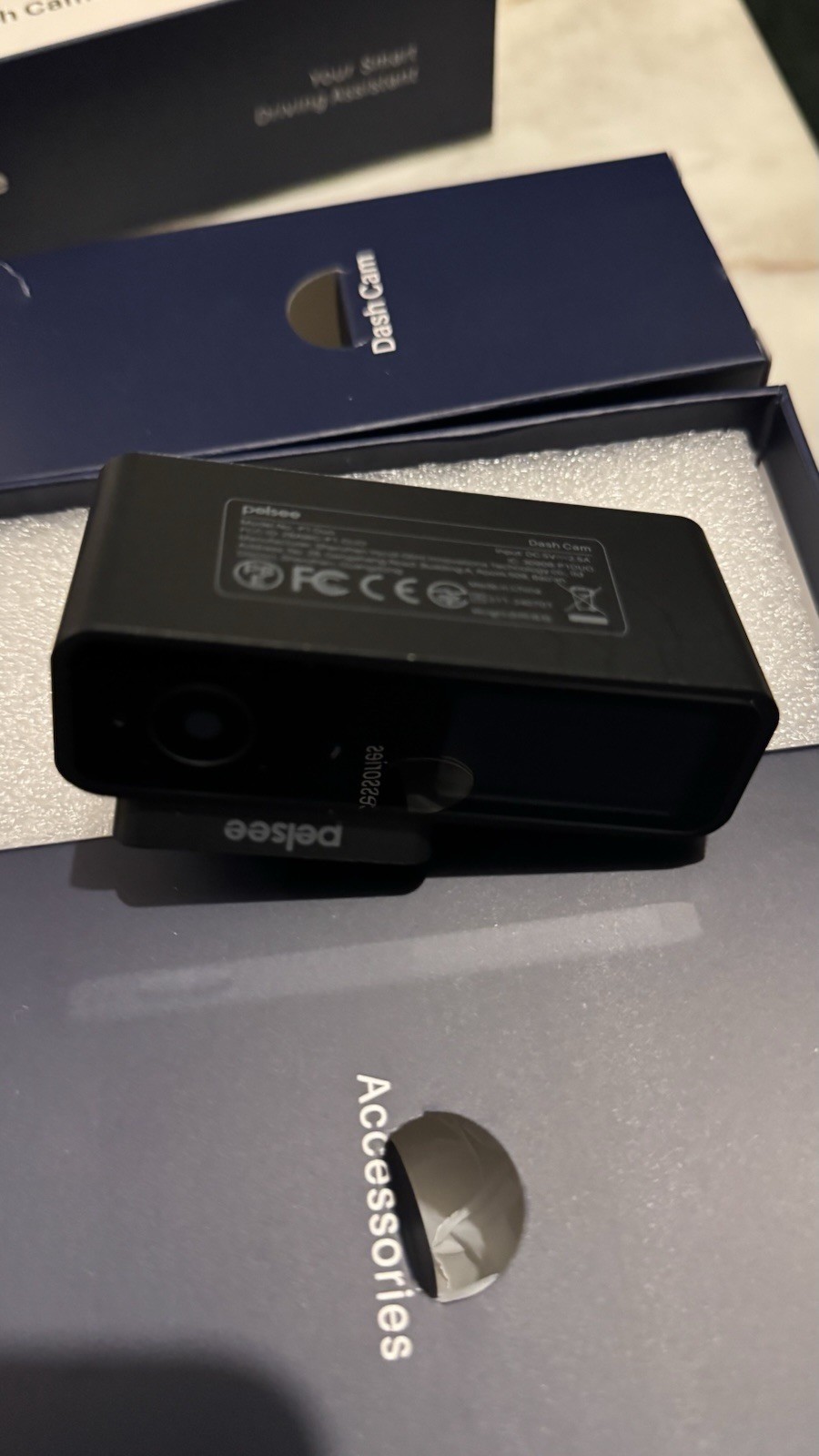 Pelsee P1 Duo Smart WiFi Dash Camera 4K Front