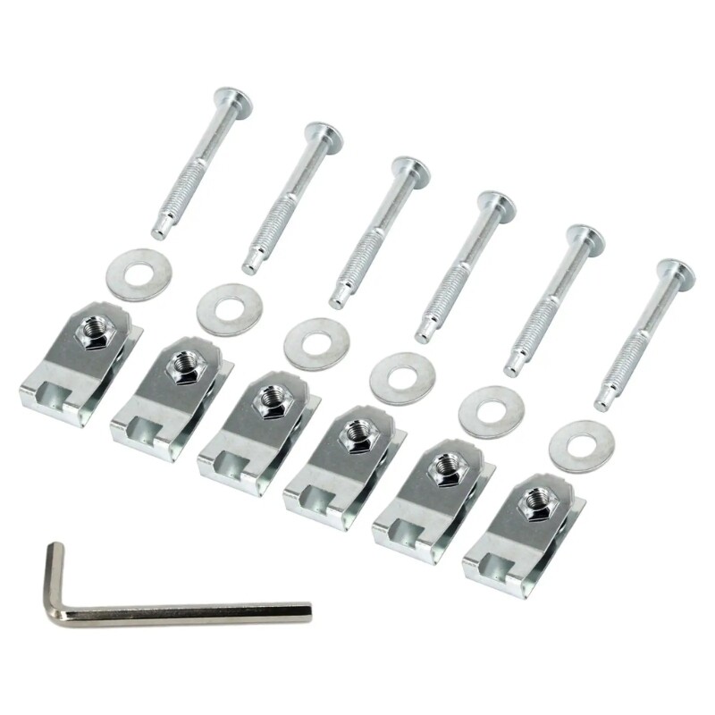 19 Pieces W709424-S901 Truck Bed Mount Hardware Accessory for F150 F250