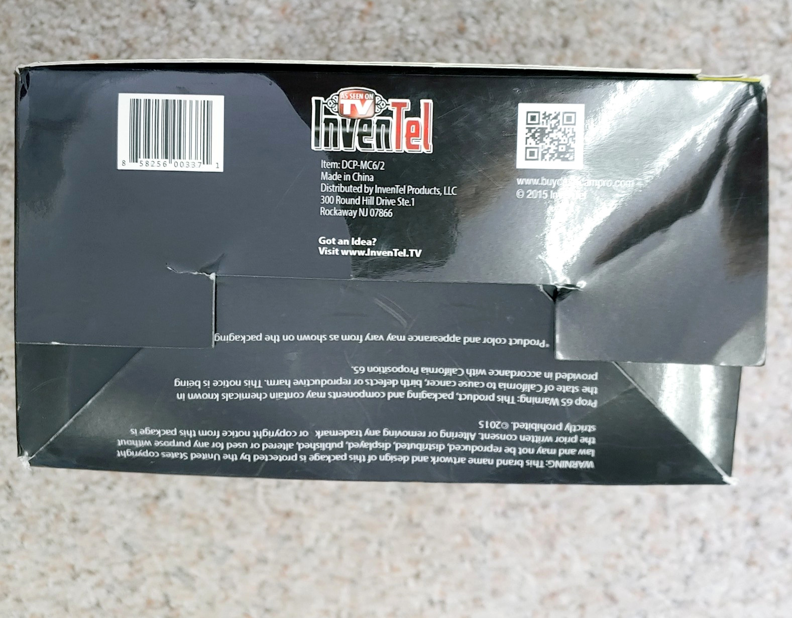 Dash Cam Pro Camera InvenTel As Seen On TV Complete Dash Camera Video-NEW