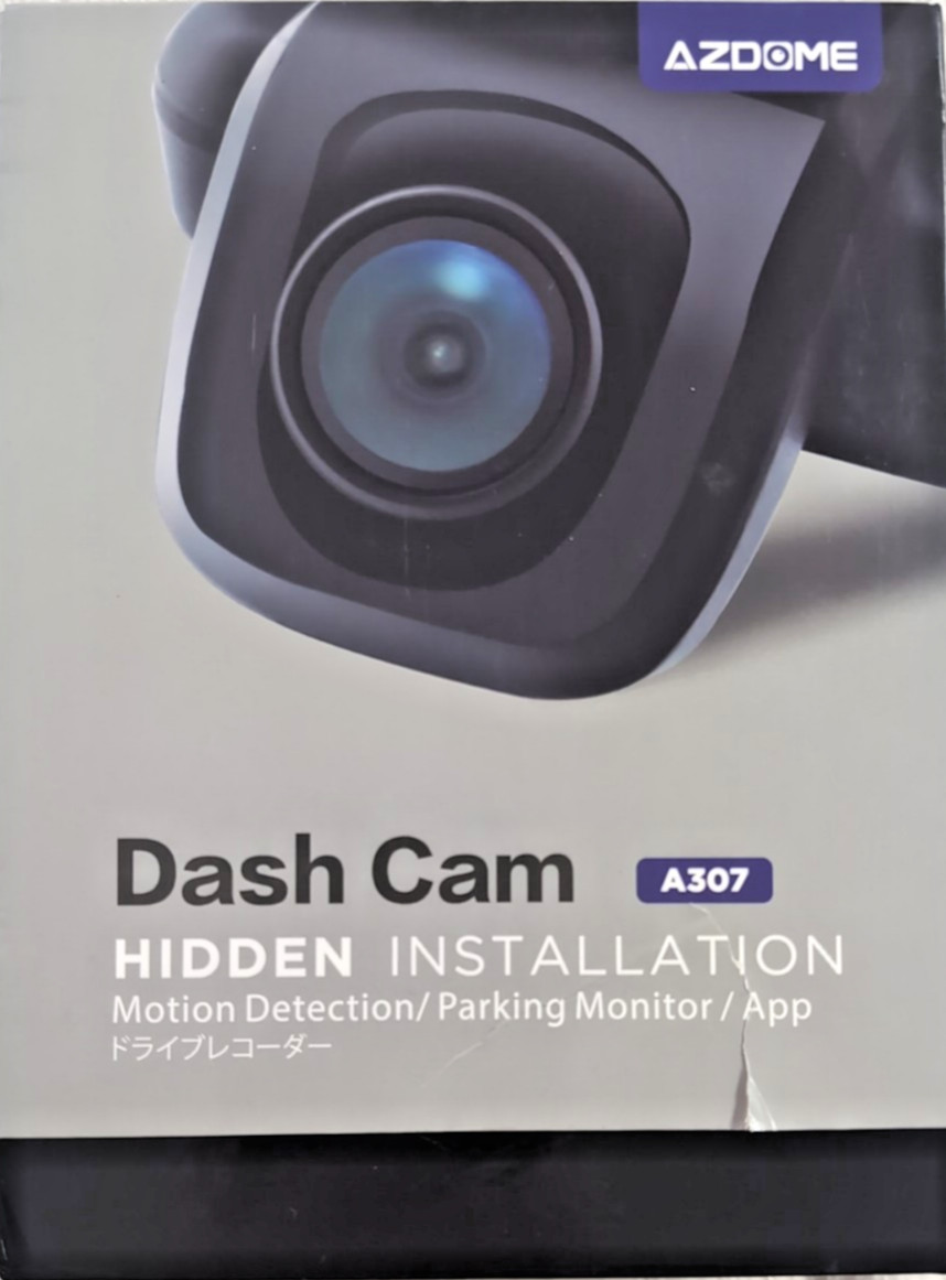 Azdome Dash Cam A307 WiFi Car DVR 150 Degree Wide Angle Lens