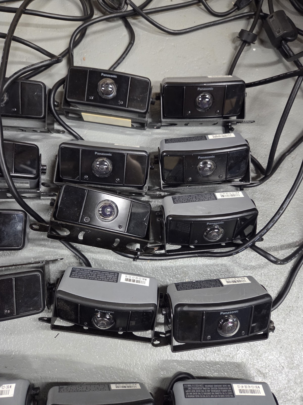 Lot Of 40+ Panasonic WV-VC32 Arbitrator Network Mobile Evidence Cameras