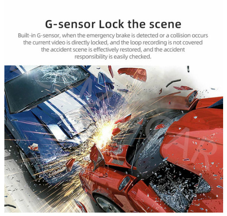 1080P Car DVR Dash Cam 2inch Dash Camera Video Recording Night Vision G-sensor