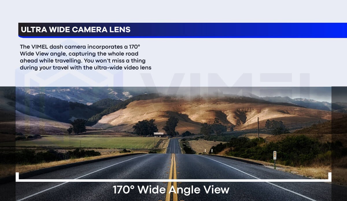 Dash Camera 4K 360 view WiFi Security Parking Hardwired Kit Radar Dashcam 256GB
