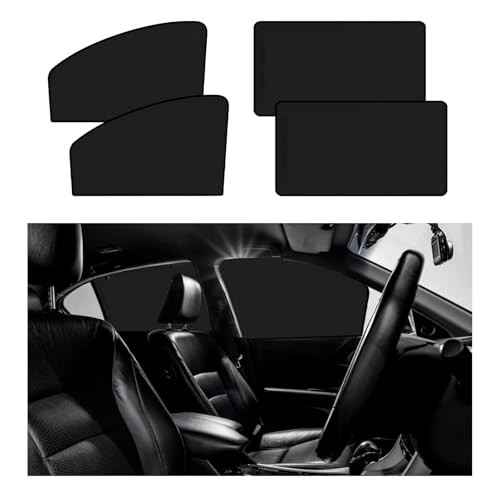 4 PCS Car Window Shades – Front Rear Side Window Protectors – Vehicle Sun