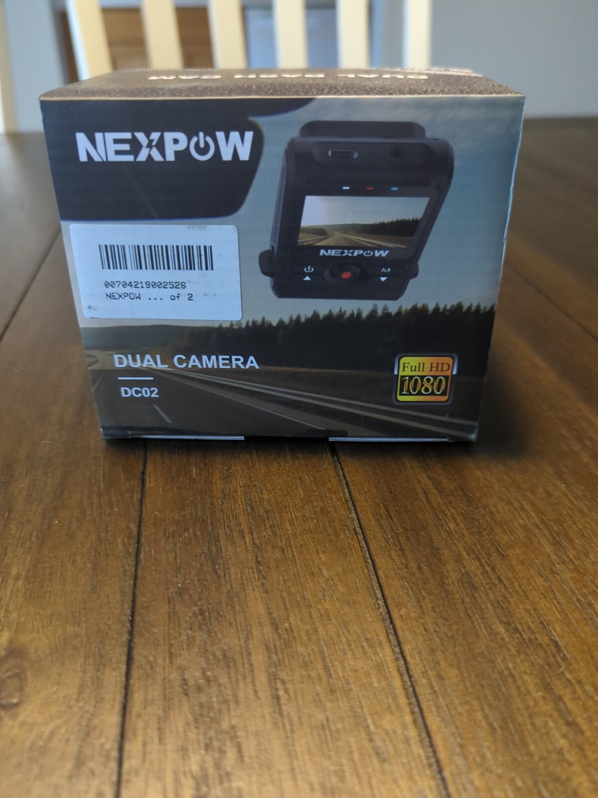 NEXPOW DUAL DASH CAMERA DC02 FULL HD1080