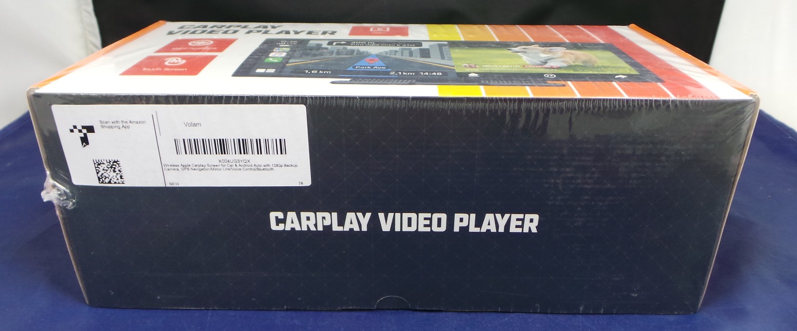 Volam 11″ Portable Wireless Apple CarPlay Auto Video w/ Netflix YouTube NEW