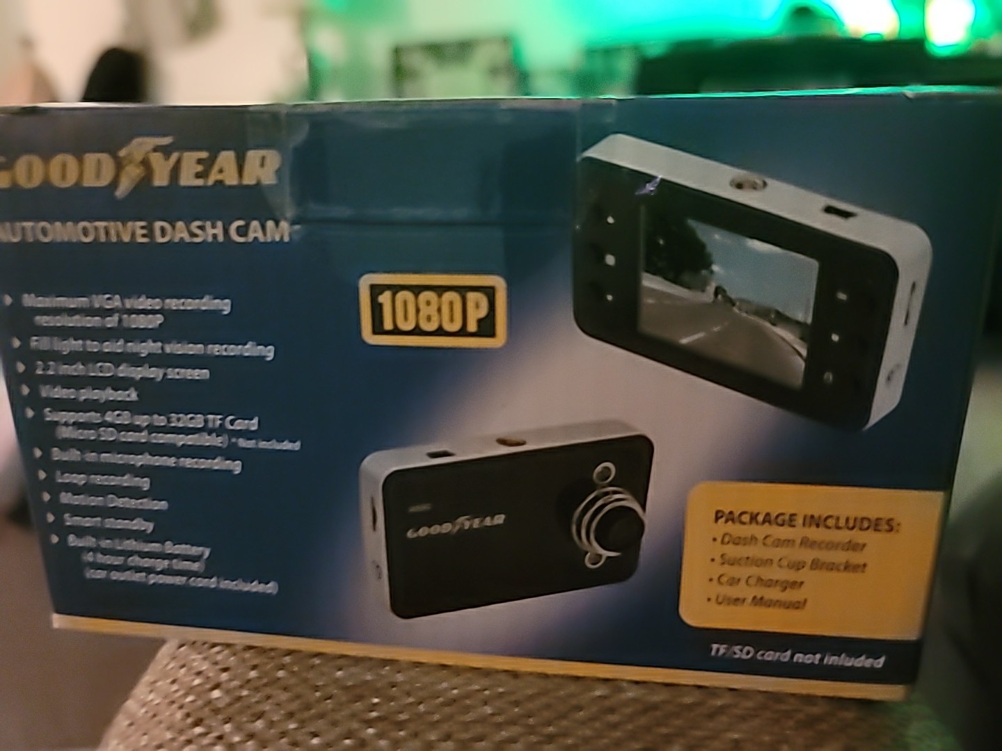NEW, Good Year 1080P LCD Display Automotive Dash CAM