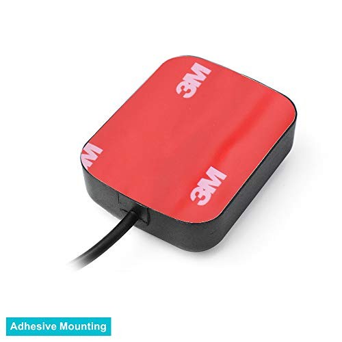 Car Dash Cam GPS Antenna 3.5mm Plug – Waterproof Hidden Adhesive Mount for