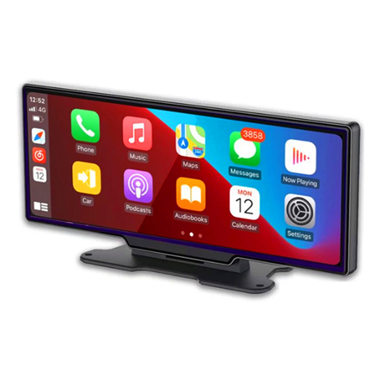 Car Dash Cam 4K Dashboard DVR Video Recorder For Carplay APP Control Bluetooth