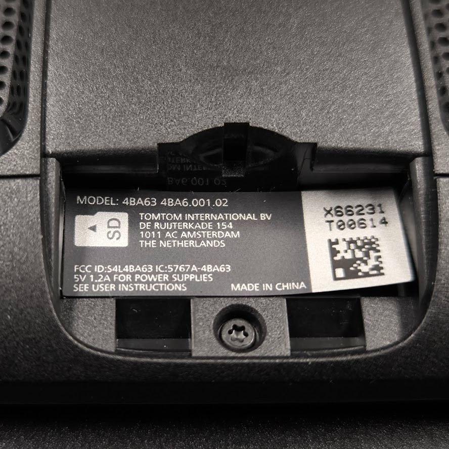 TomTom 4BA63 4BA6.001.02 GPS Not Working For Parts