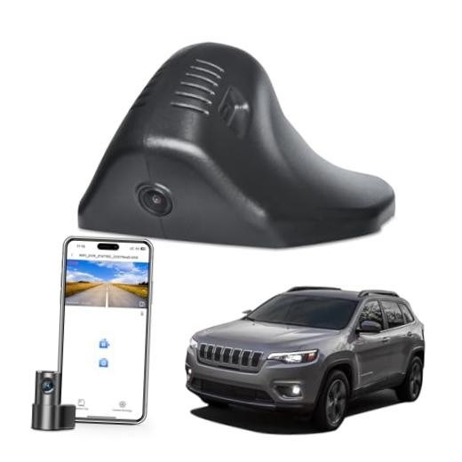Front 4K & Rear 1080P Dash Cam for Jeep Model E Front 4K and Rear 1080P
