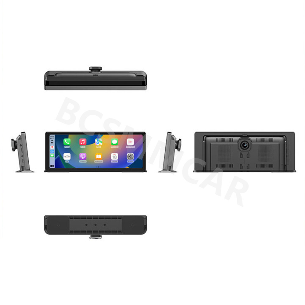 Touch Screen 4K Dash Cam Video Recorder Car Dual Lens DVR WIFI AUX BT G-Sensor