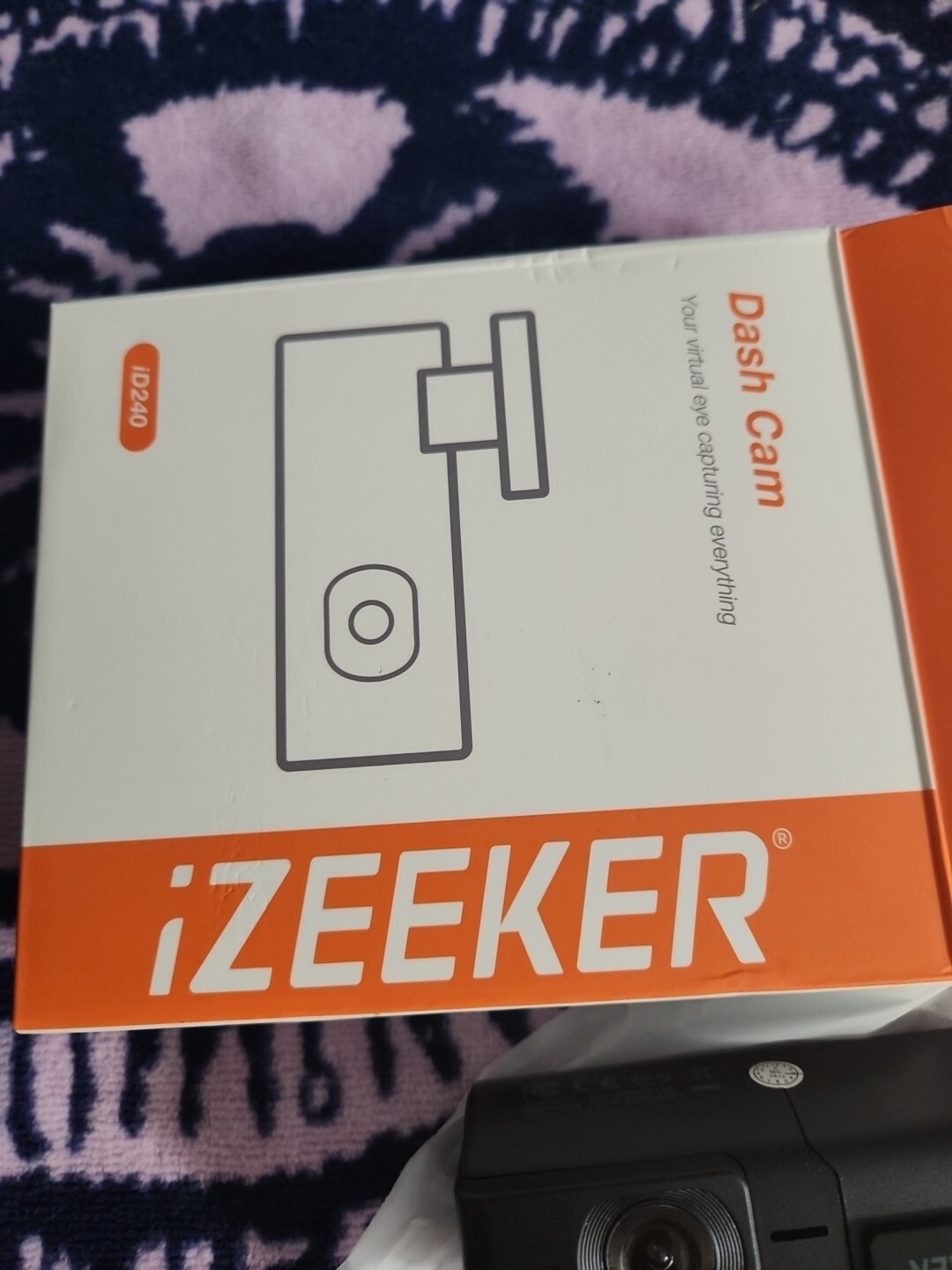 Dash-Cam ZEEKER GD-100 for Cars Trucks ID240 Full HD w/ Night Vision Open Box