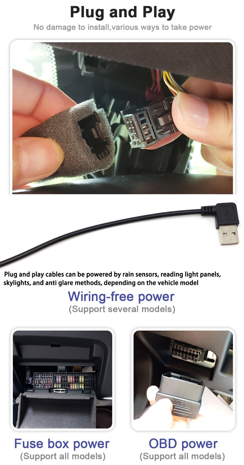 DVR Dash Cam Camera for Great Wall Pao GWM Poer Ruman Sucan Cannon Ute P Series