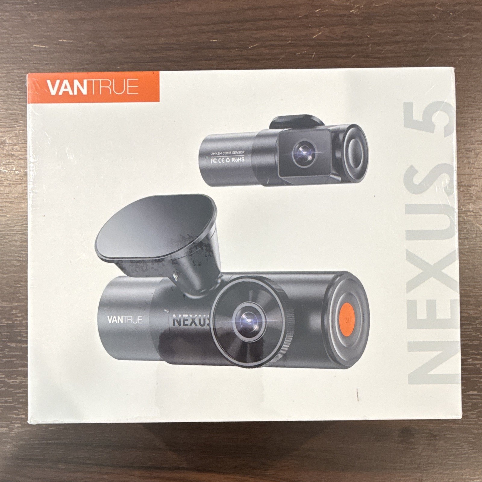 Vantrue Nexus5 4Channel Dash Cam 2.7K 1080P×3 STARVIS 2 IR Night Vision WiFi GPS
