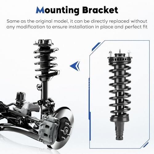 Front and Rear Struts Assembly Shock Fit for 2002-2009 Chevy Trailblazer/Gmc