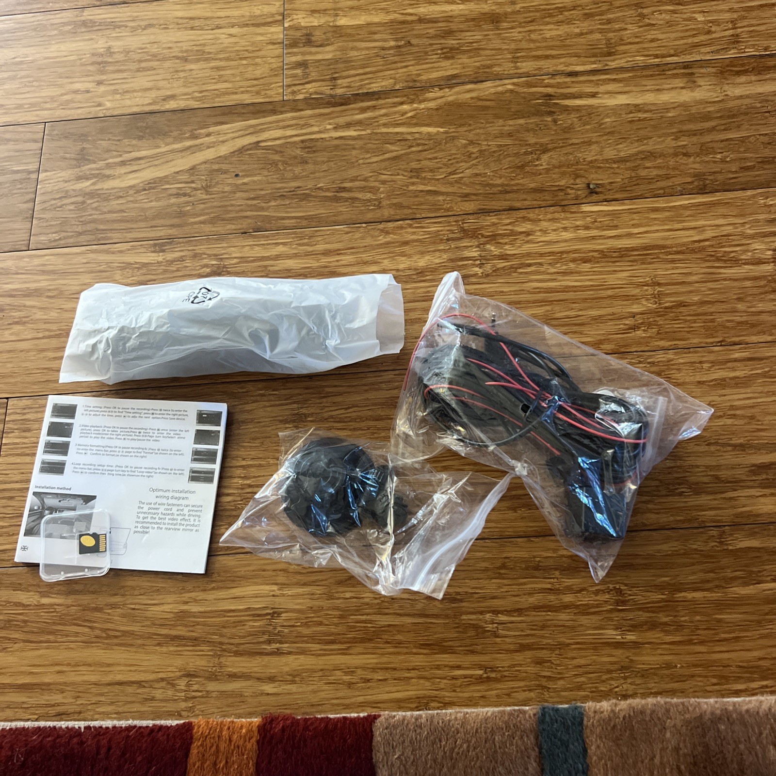 New in Box! Dashcam Driving Camera Kit + Memory Card