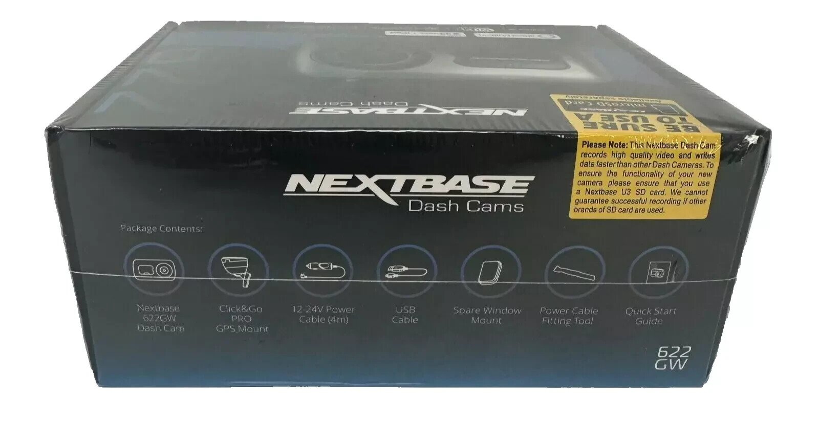 Brand NEW!! – Nextbase – 622GW 4K Dash Cam – Silver – Sealed!!