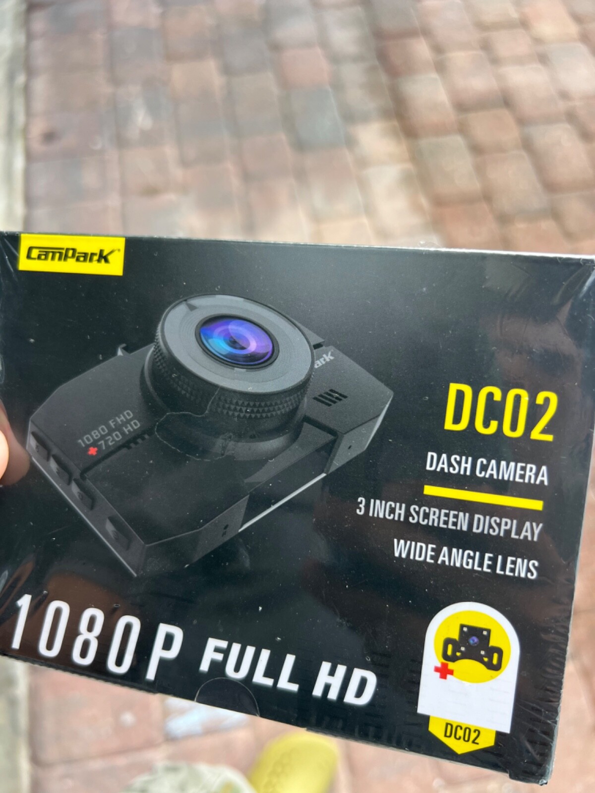 dashboard camera for cars/campack/new in box