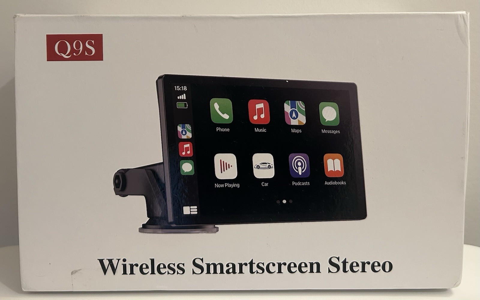 NEW 9” Wireless Screen, 4K Dash Cam, Apple Carplay & Android Auto Car Stereo