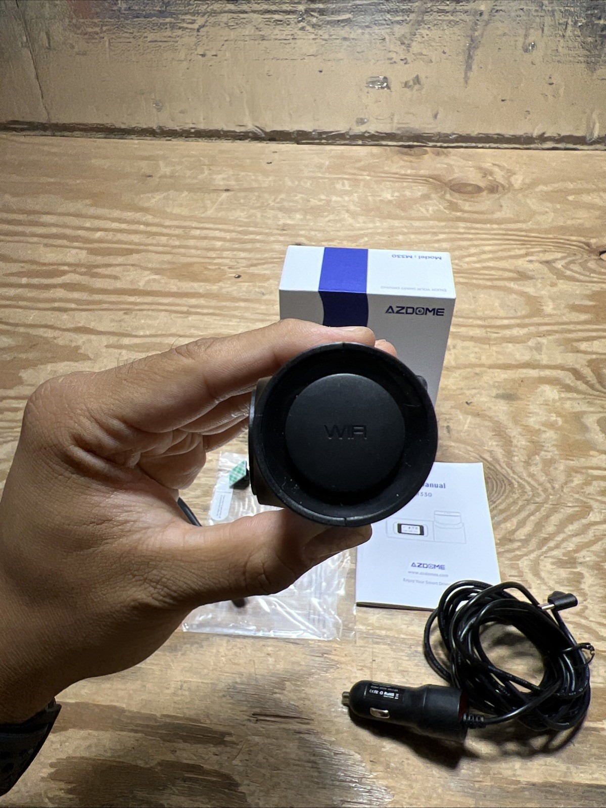 AzDome M330 Dash Cam 1080P Full HD With Night Vision & Loop Recording