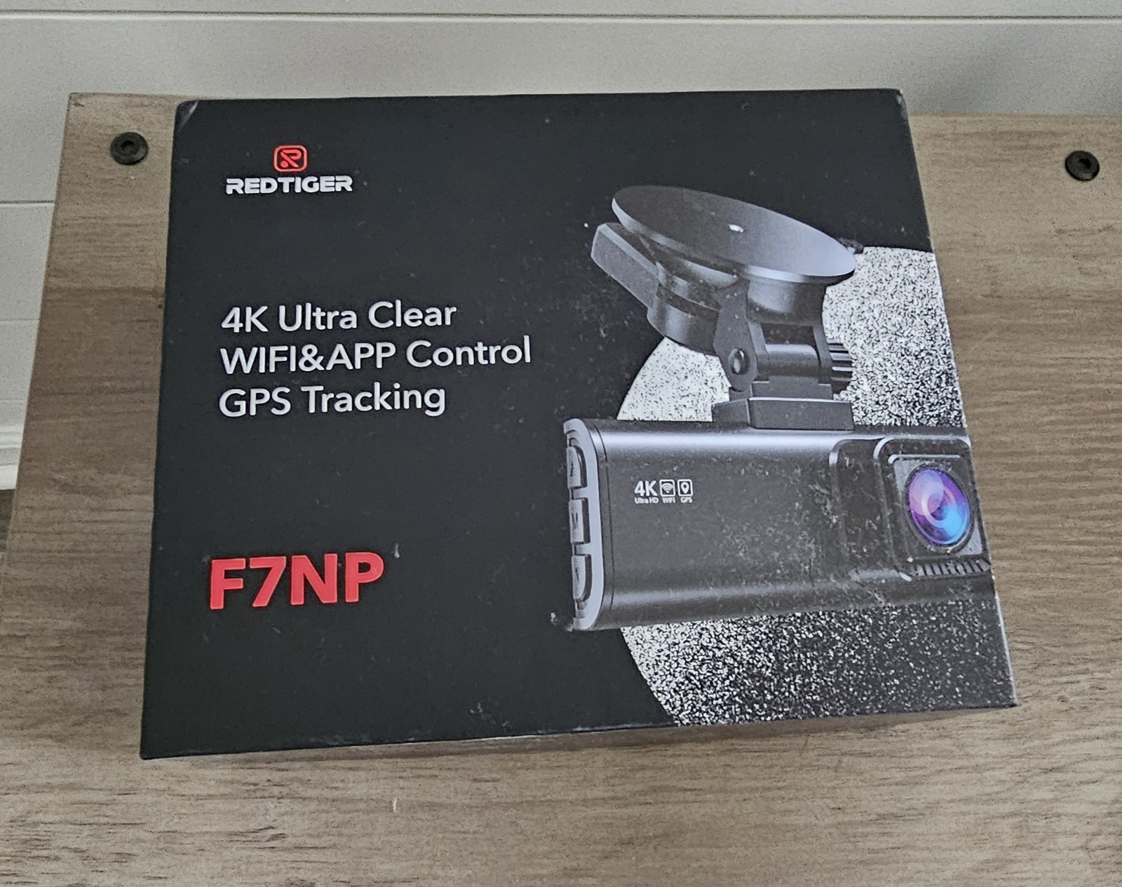REDTIGER 4K Dash Cam STARVIS 2 Front and Rear 3.18″ Touch Screen,Free 32GB Card